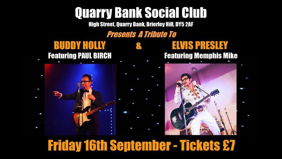 A Tribute To Buddy Holly & Elvis Presley