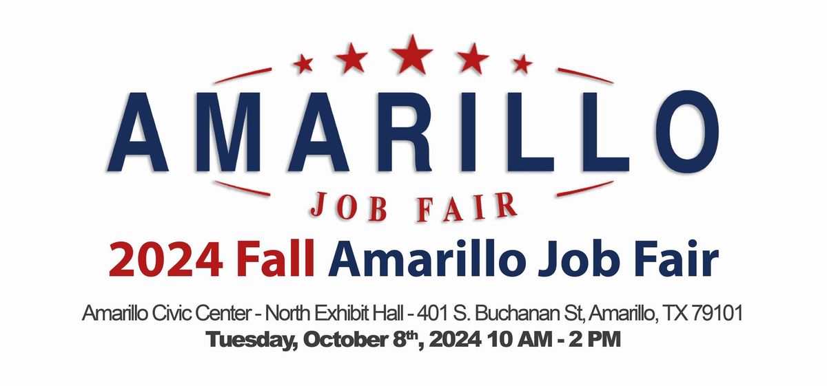 2024 Fall Amarillo Job Fair