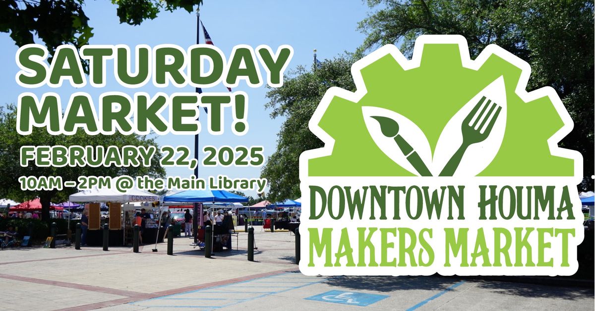 Saturday Market at the Library!