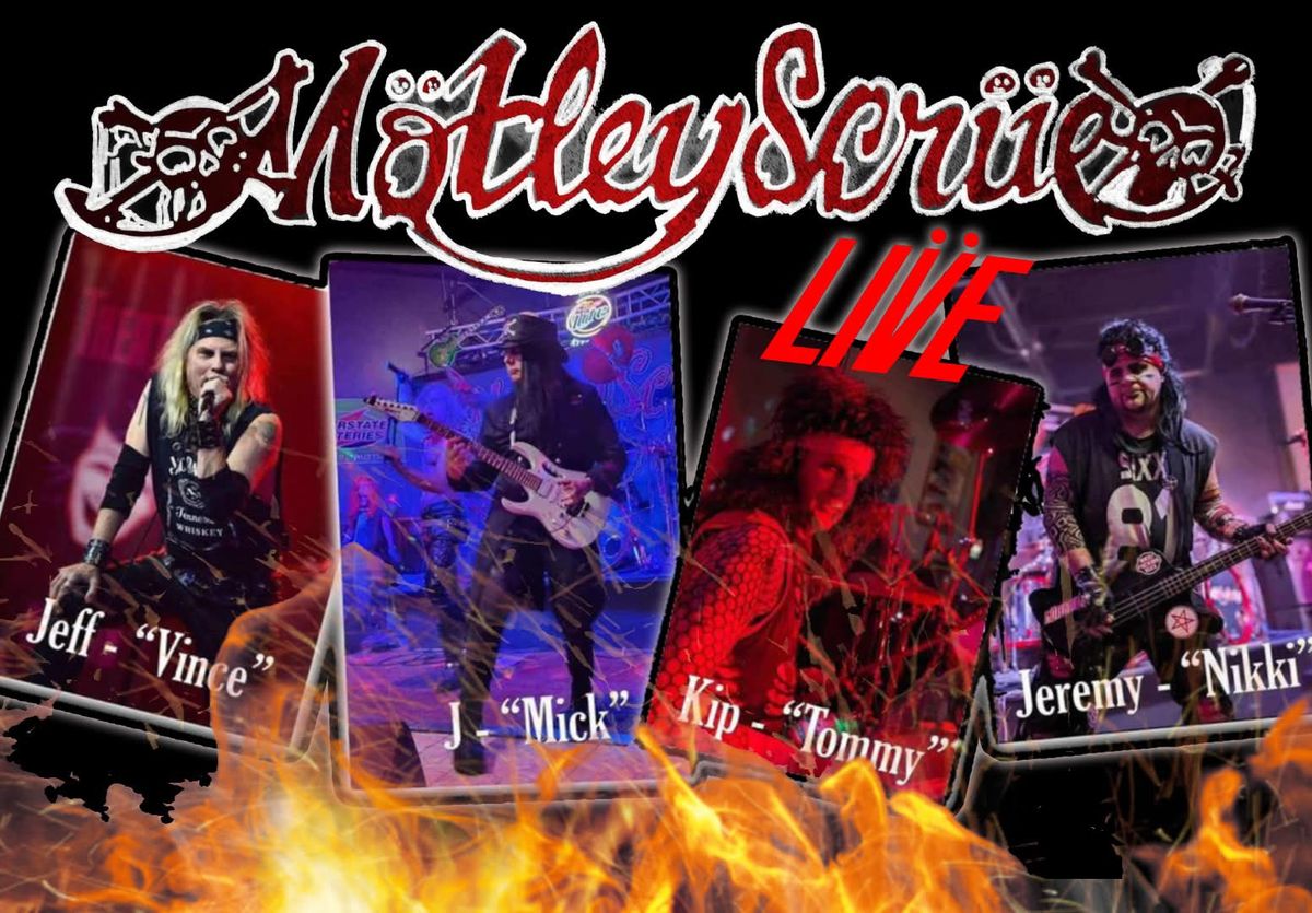 Motley Scrue Rocks North Point in Cedar Rapids Iowa, Saturday September 6th 9pm