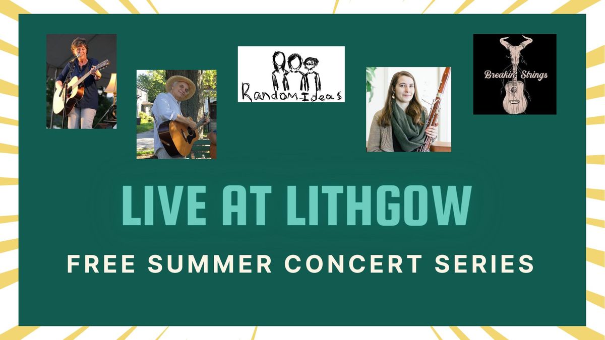 Live at Lithgow! A Free Summer Concert Series