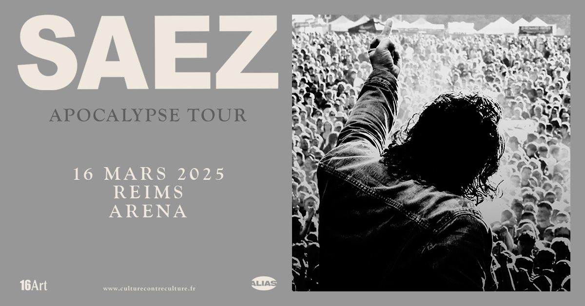 Saez \u2022 Arena, Reims \u2022 16\/03\/25