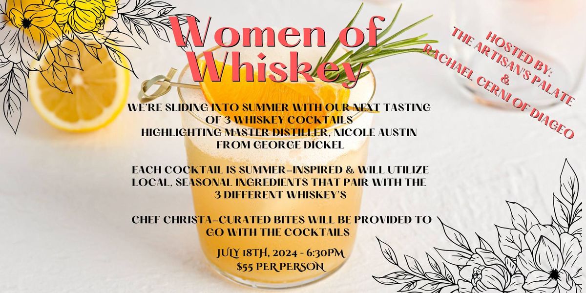 Women of Whiskey Cocktail Tasting
