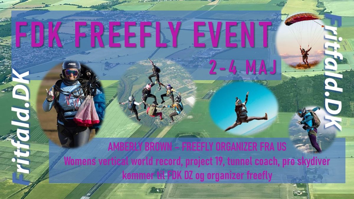 Freefly event med Amberly Brown