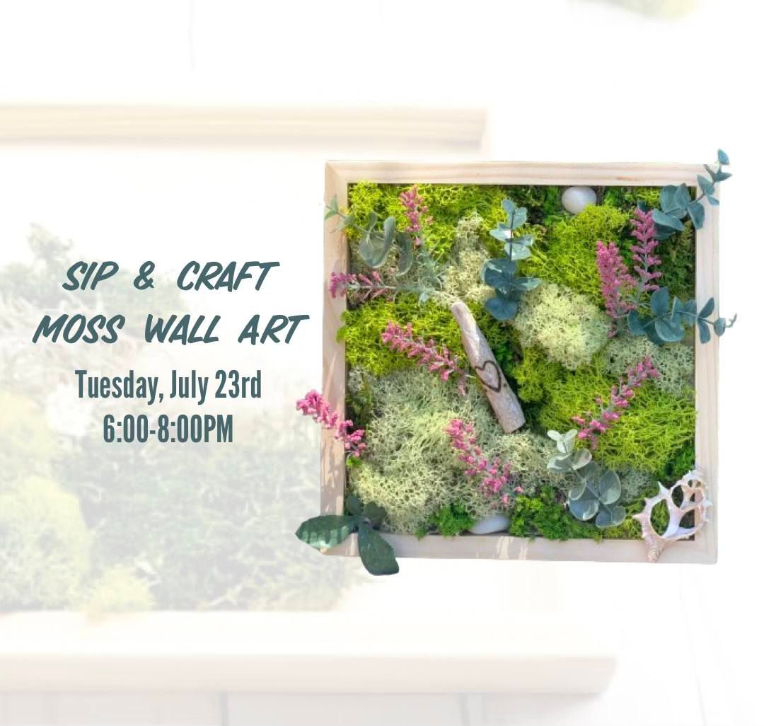 Moss Wall Art Class