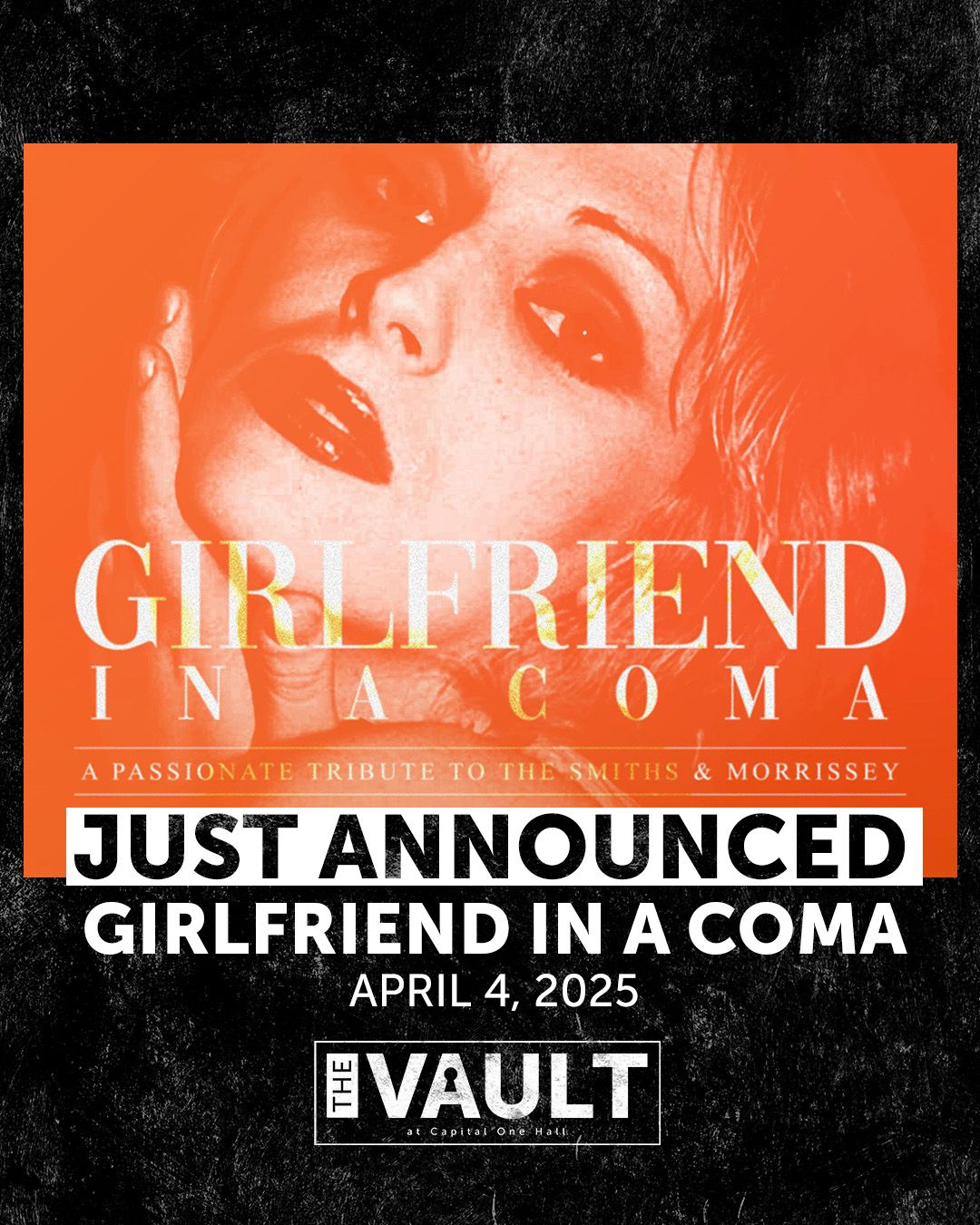 Girlfriend In A Coma debut at Capital One Hall - The Vault in McLean, VA April 4