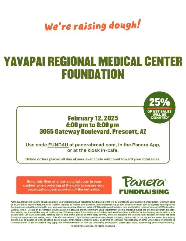 Panera Fundraiser for Trails 4 Tatas