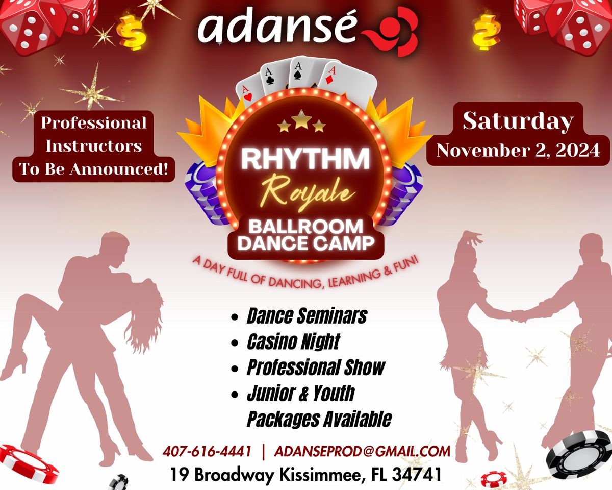 Rhythm Royale Ballroom Dance Camp