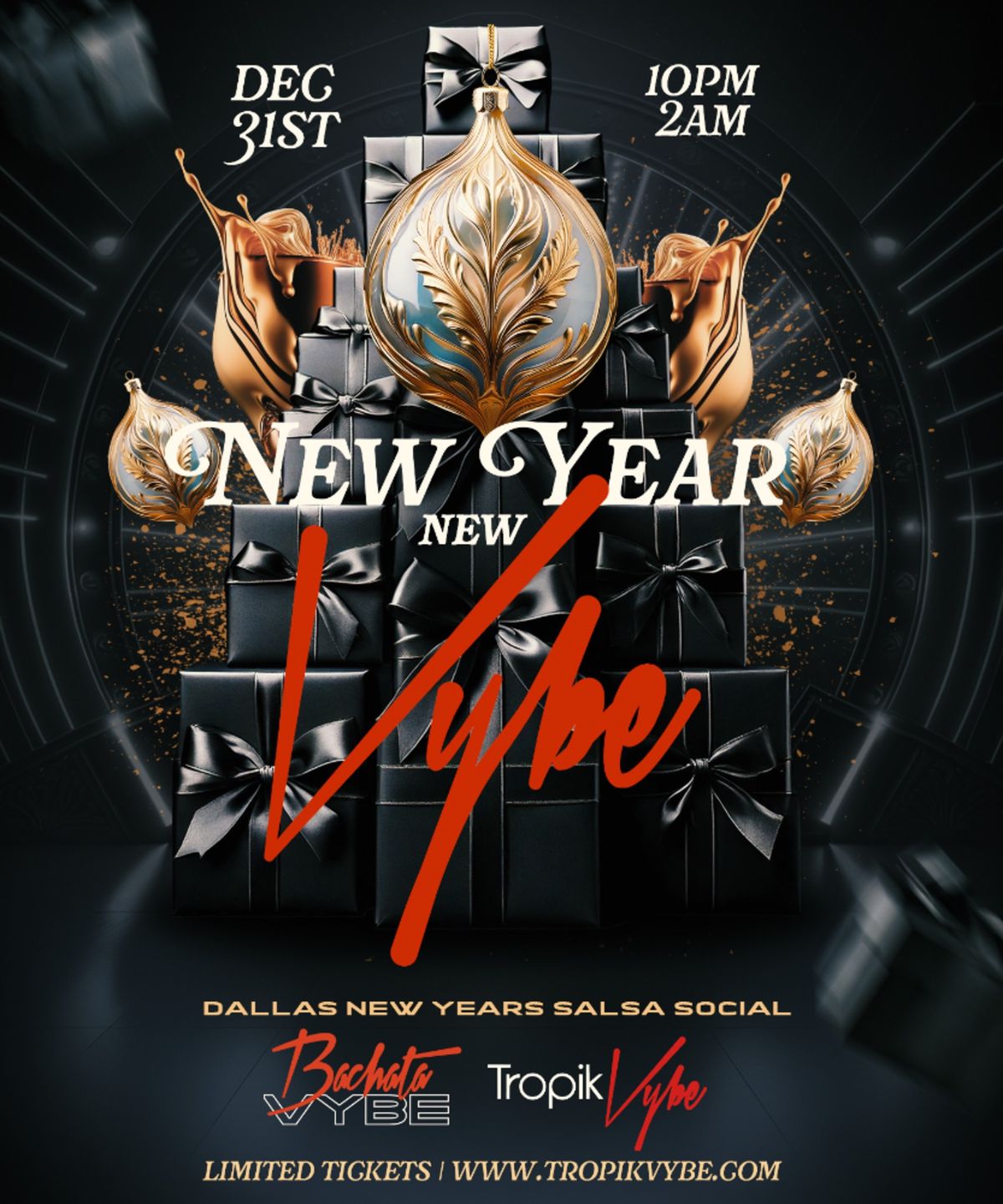 New Year, New Vybe | Dallas New Years Salsa Social