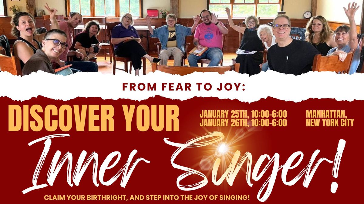 Discover Your Inner Singer: A Weekend Retreat for Beginners