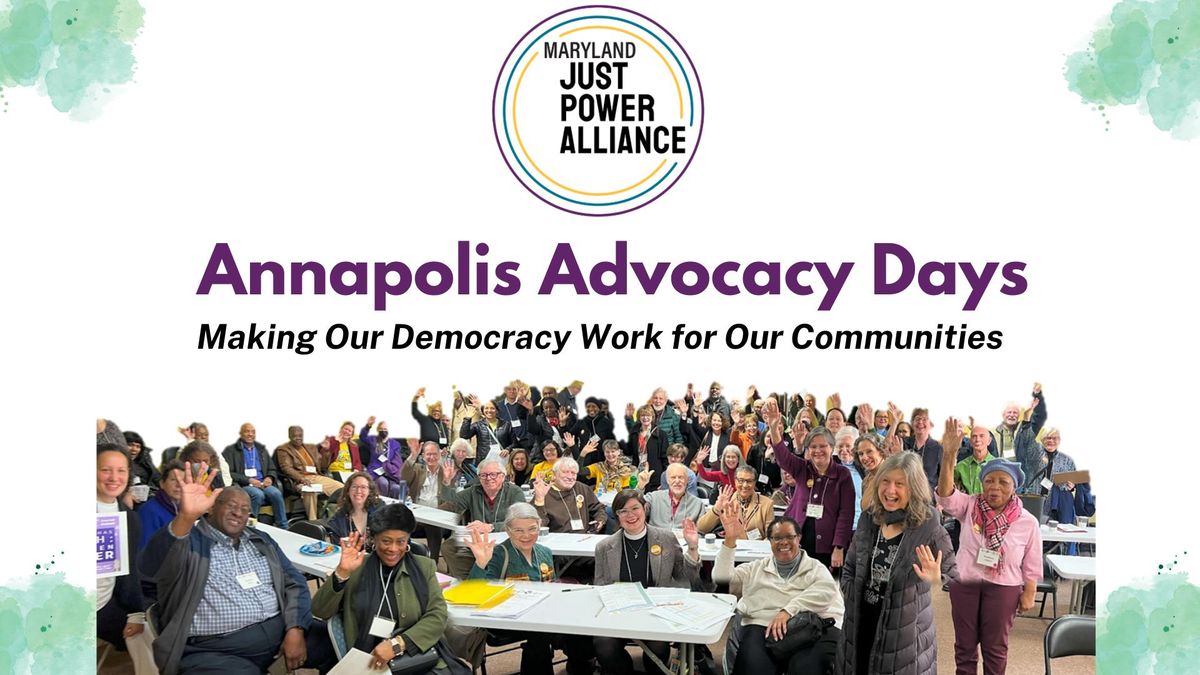 Annapolis Advocacy Day #1