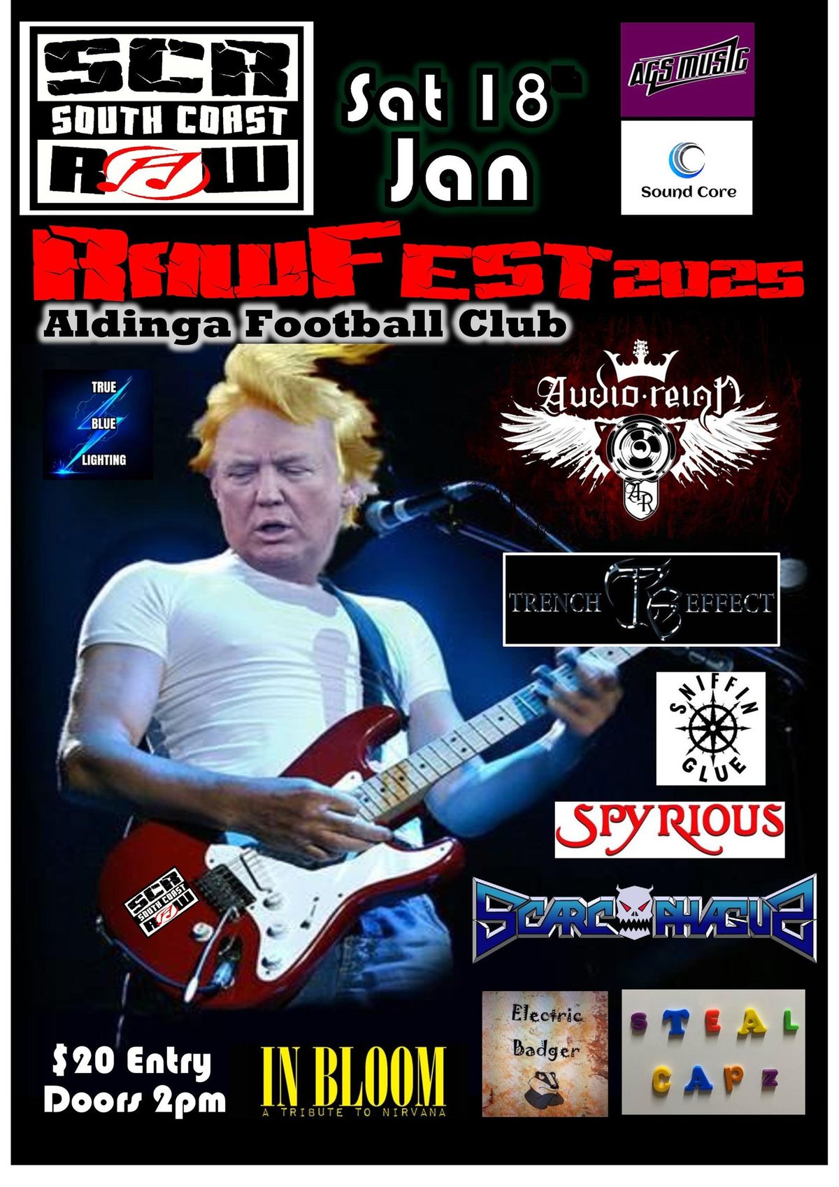 Rawfest 2025 ALDINGA FOOTY CLUB! (VENUE CHANGE)