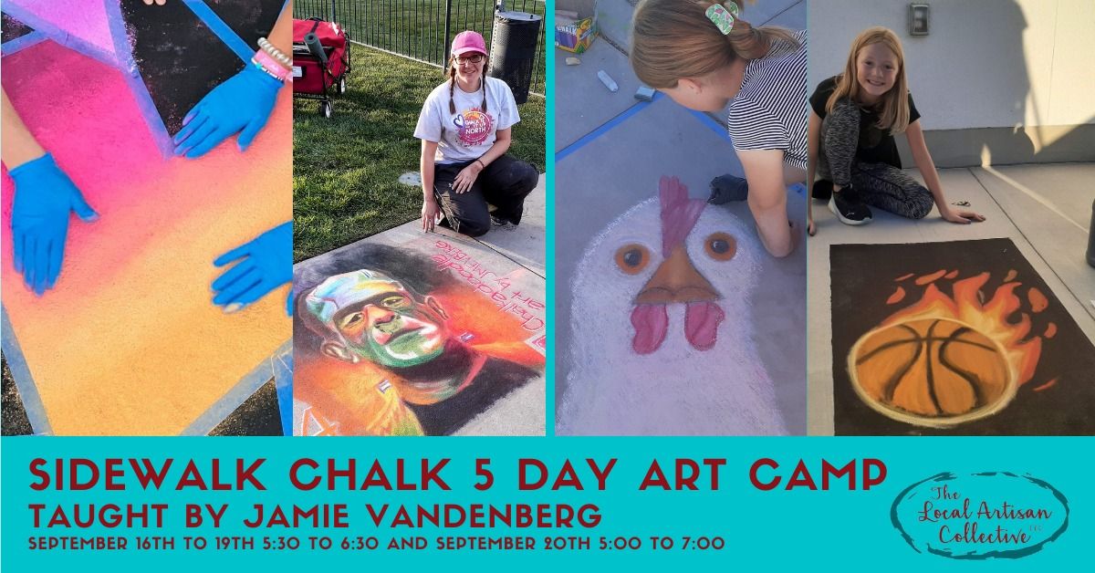 Sidewalk Chalk 5 Day Art Camp (Beginner II)