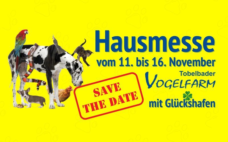 Hausmesse bei der Vogelfarm 