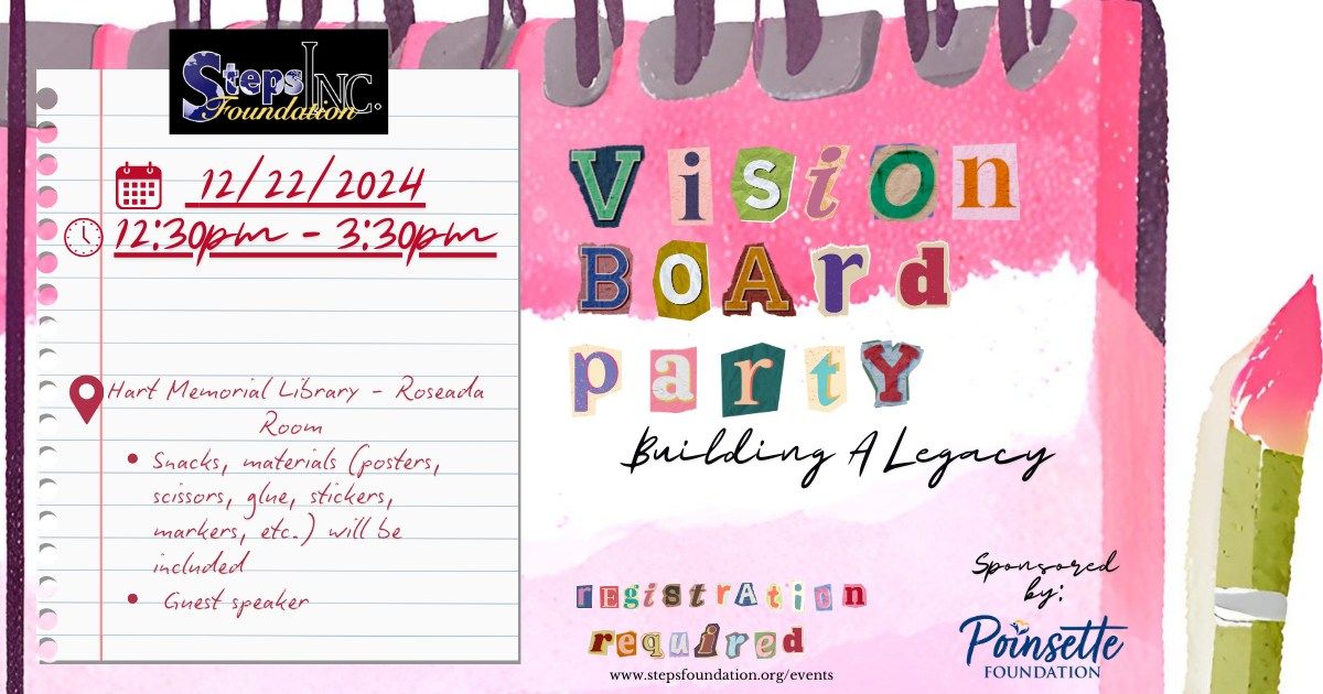 Building a Legacy Vision Board Party