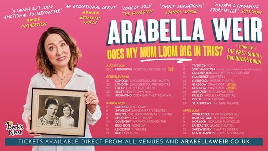 Arabella Weir: Does My Mum Loom Big In This? - Liverpool