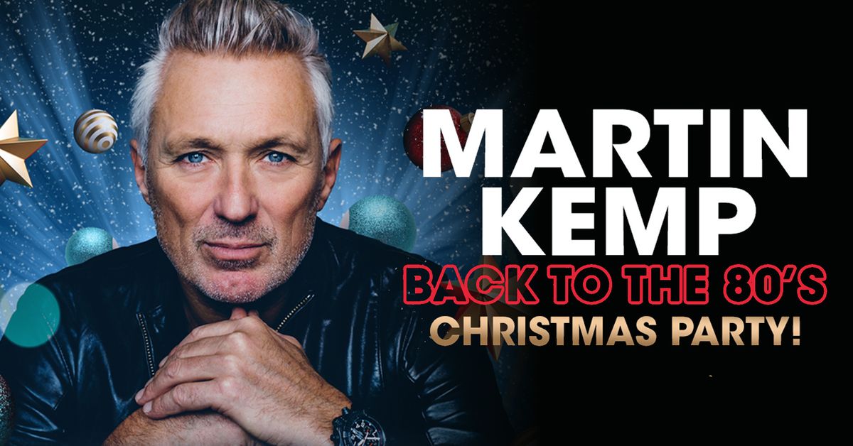 Martin Kemp's Back To The 80's Xmas Party