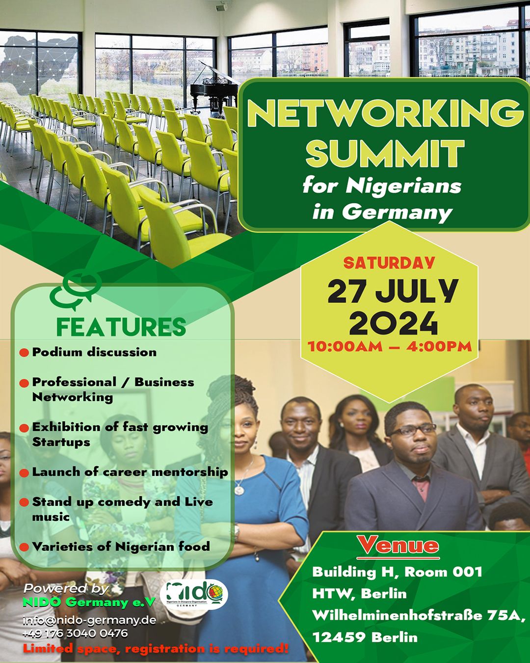 NETWORKING SUMMIT for Nigerians in Germany