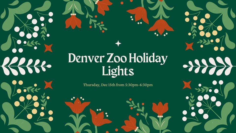 Denver Zoo Holiday Lights, Denver Zoo, 15 December 2022