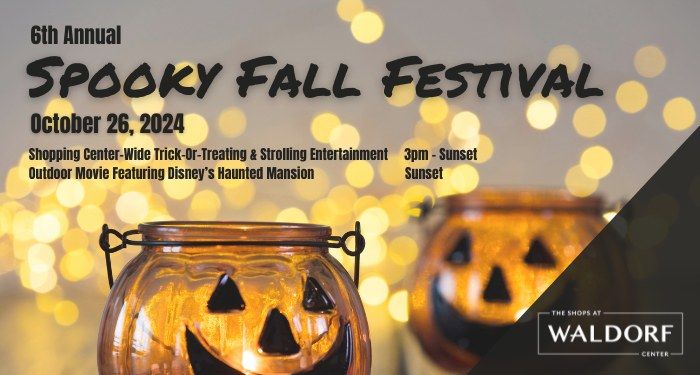 6th Annual Spooky Fall Festival & Trick-Or-Treat Movie Night