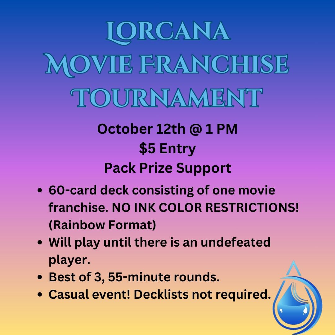 Lorcana Movie Franchise Tournament