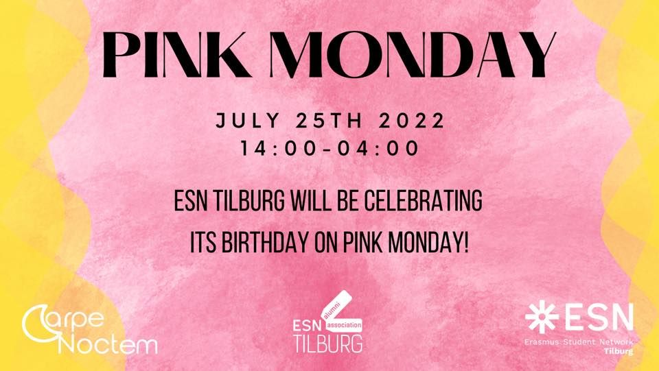 ESN Tilburg: Pink Monday