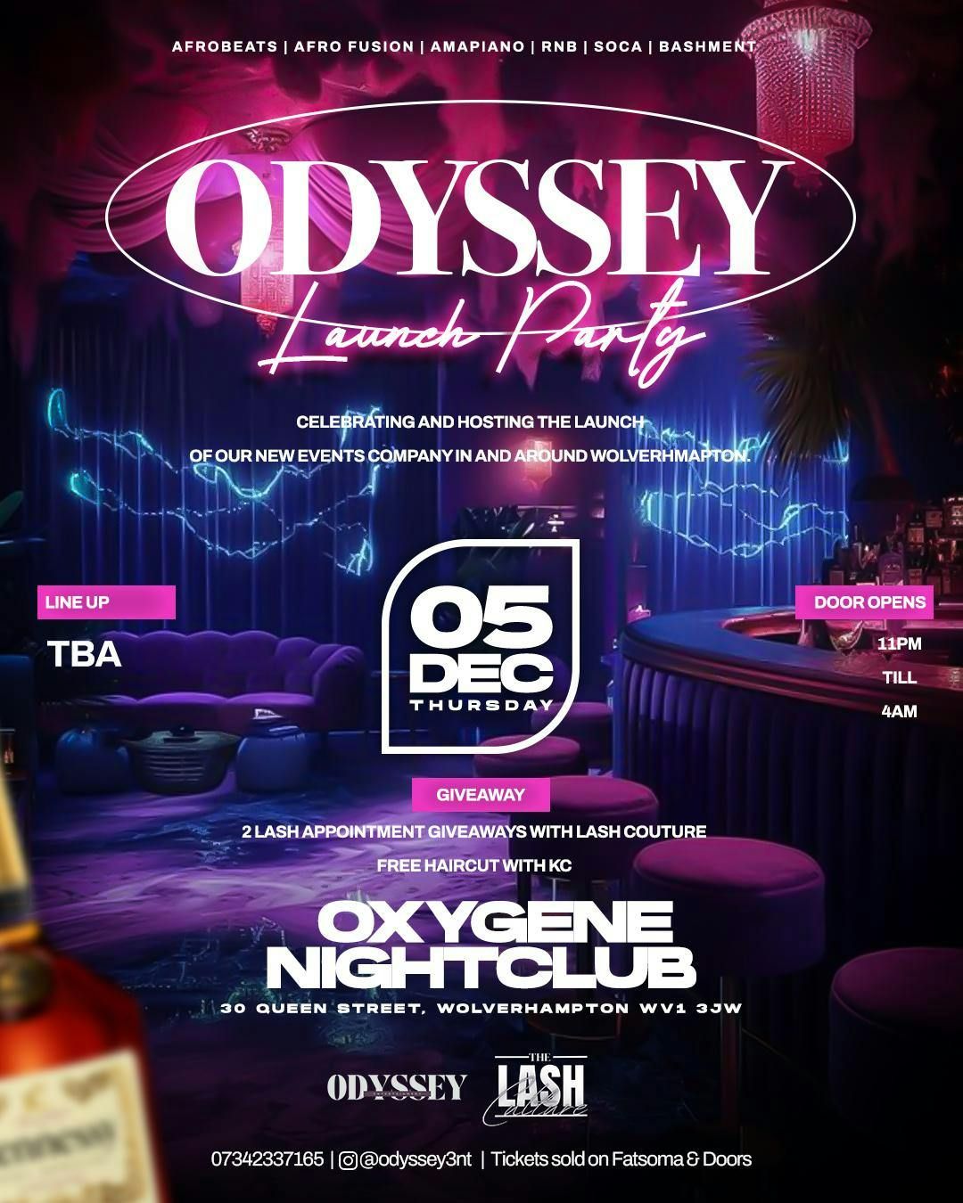 Odyssey ENT Presents: Launch Party