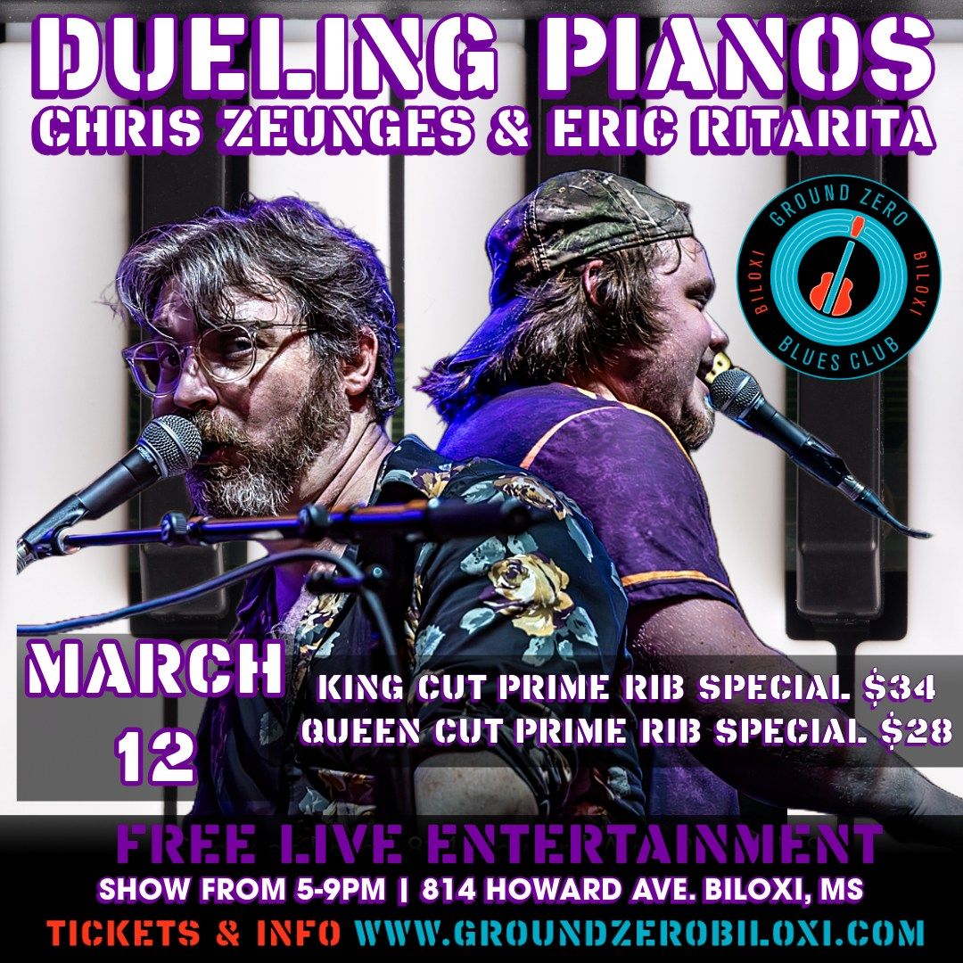 Dueling Pianos with Chris Zeunges & Eric Ritrita