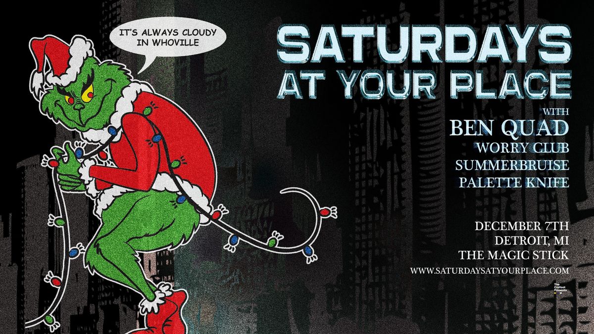 saturdays at your place | 12\/7\/24 | Magic Stick