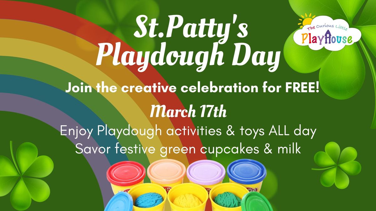 St. Patty's Playdough Day! 