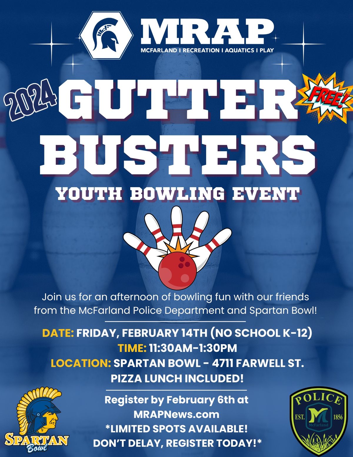 2024 Gutter Busters Youth Bowling Event