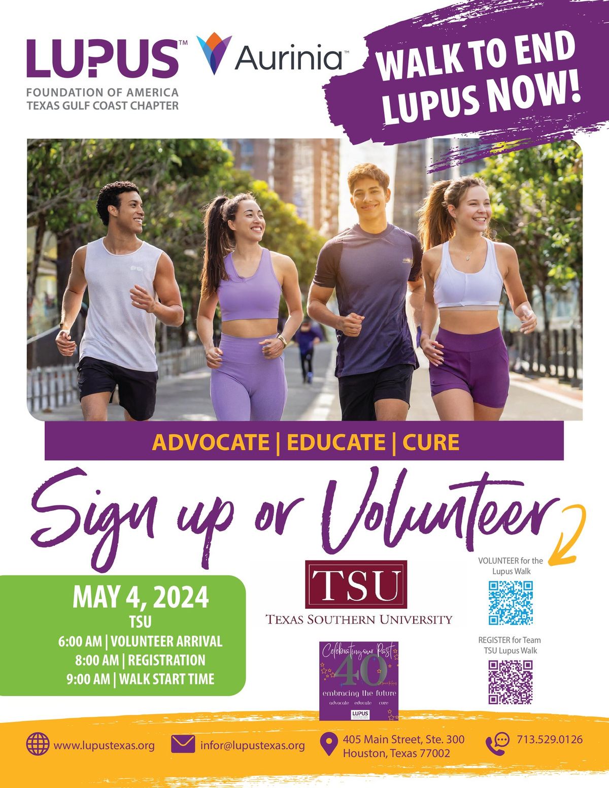 Walk to End Lupus NOW! @Texas Southern University!