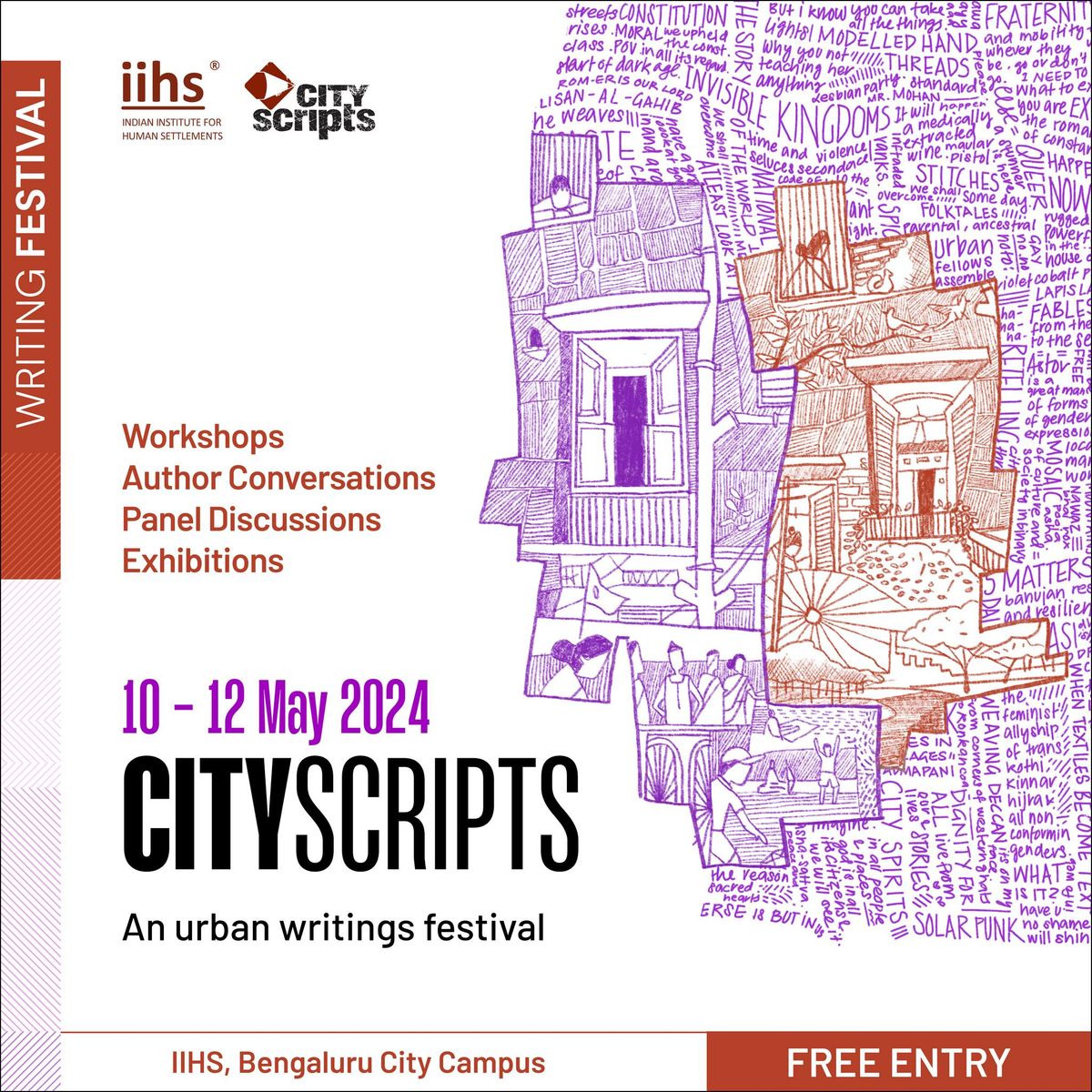 City Scripts 2024 - An Urban Writings Festival
