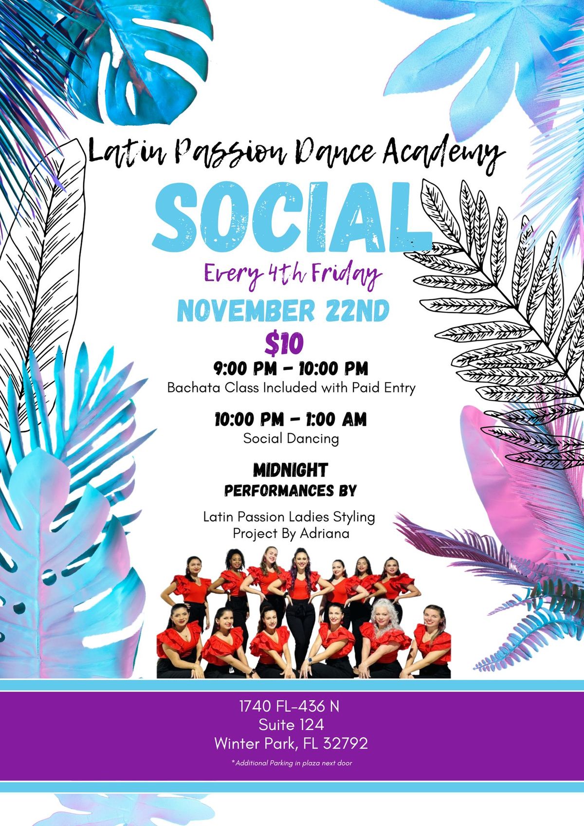 Friday Social at Latin Passion Dance Academy