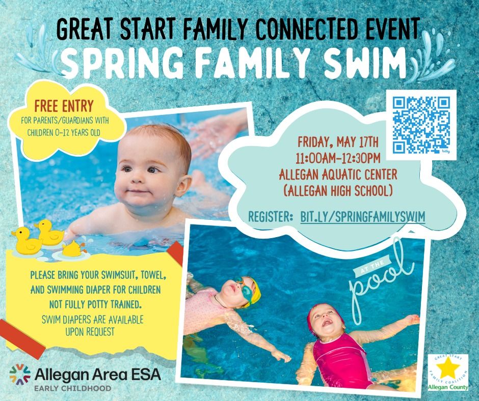 Great Start Family Connected Event- Spring Family Swim