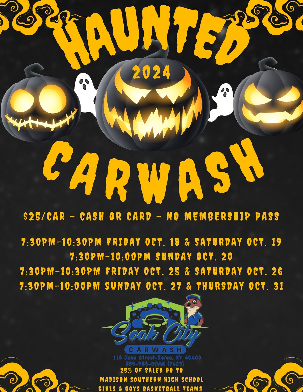 Haunted Car Wash 