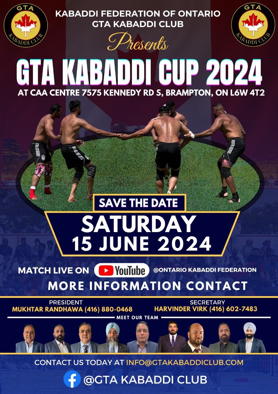 GTA Kabaddi Cup 2024