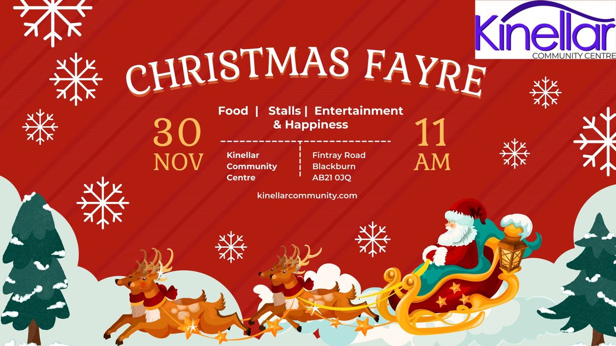 Kinellar Community Centre Christmas Fayre