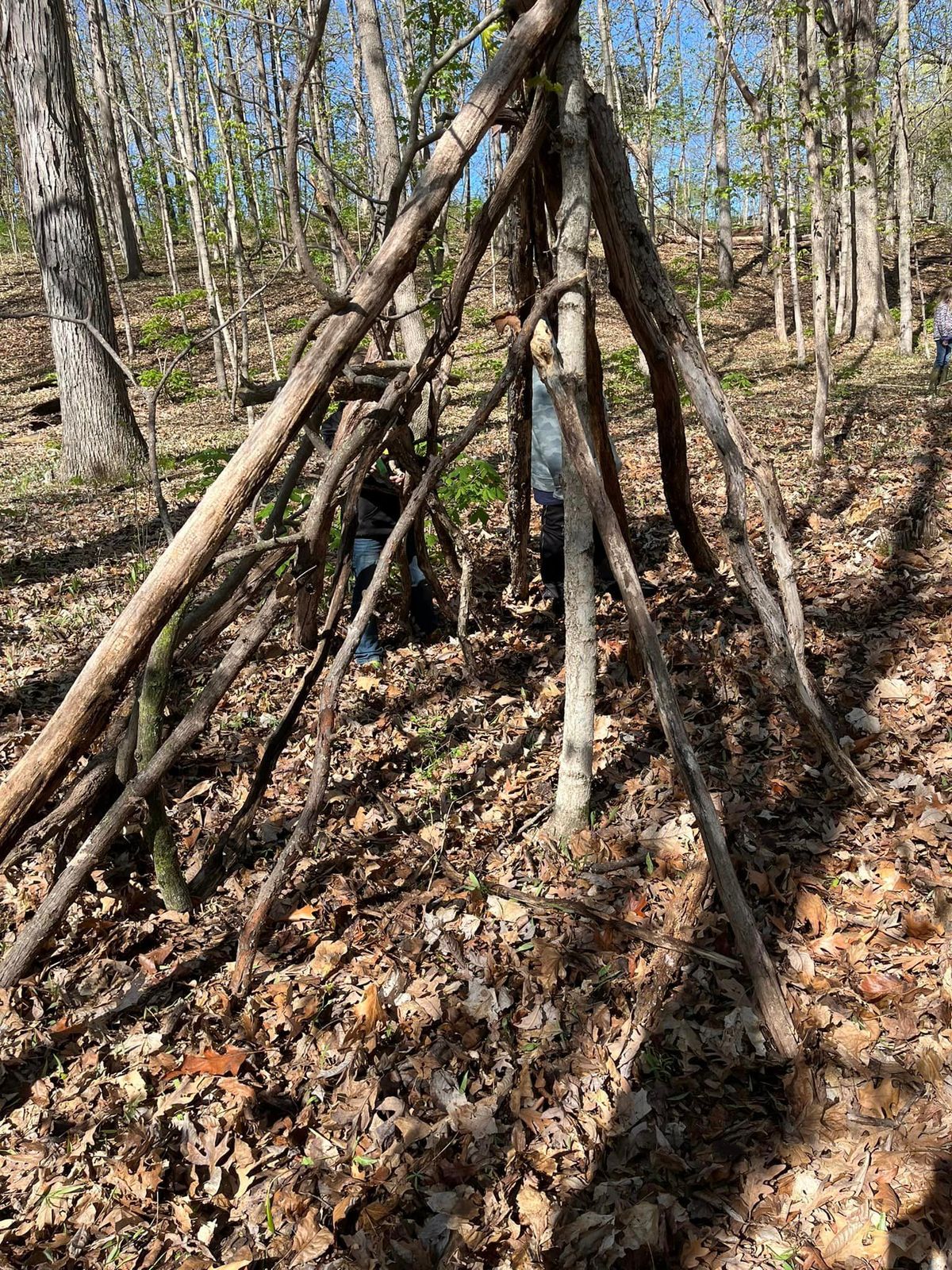 Youth Shelter Building and Fire Making