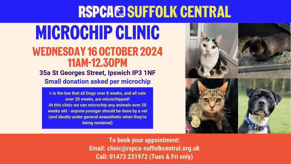 Microchipping clinic