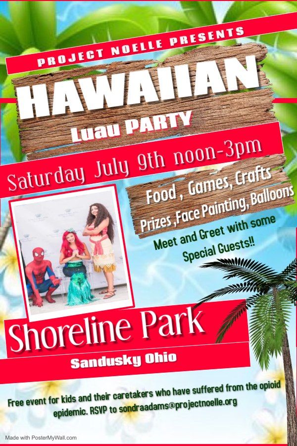 Hawaiian Luau 2022, Sandusky Shoreline Park, 9 July 2022 Hawaiian Luau 2022, Sandusky Shoreline Park, 9 July 2022
