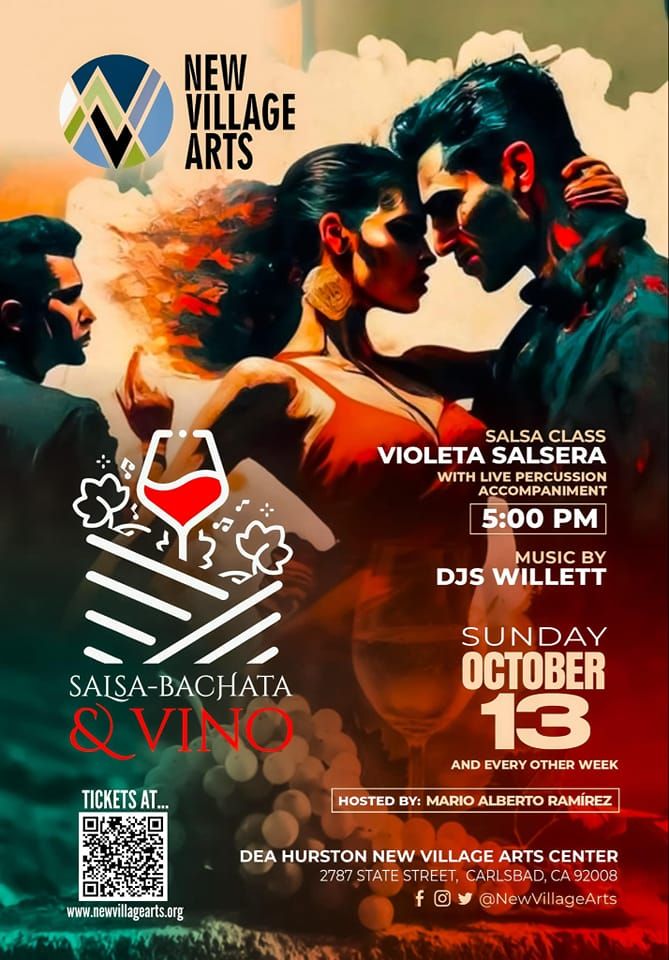 Salsa, Bachata & Vino in Carlsbad 