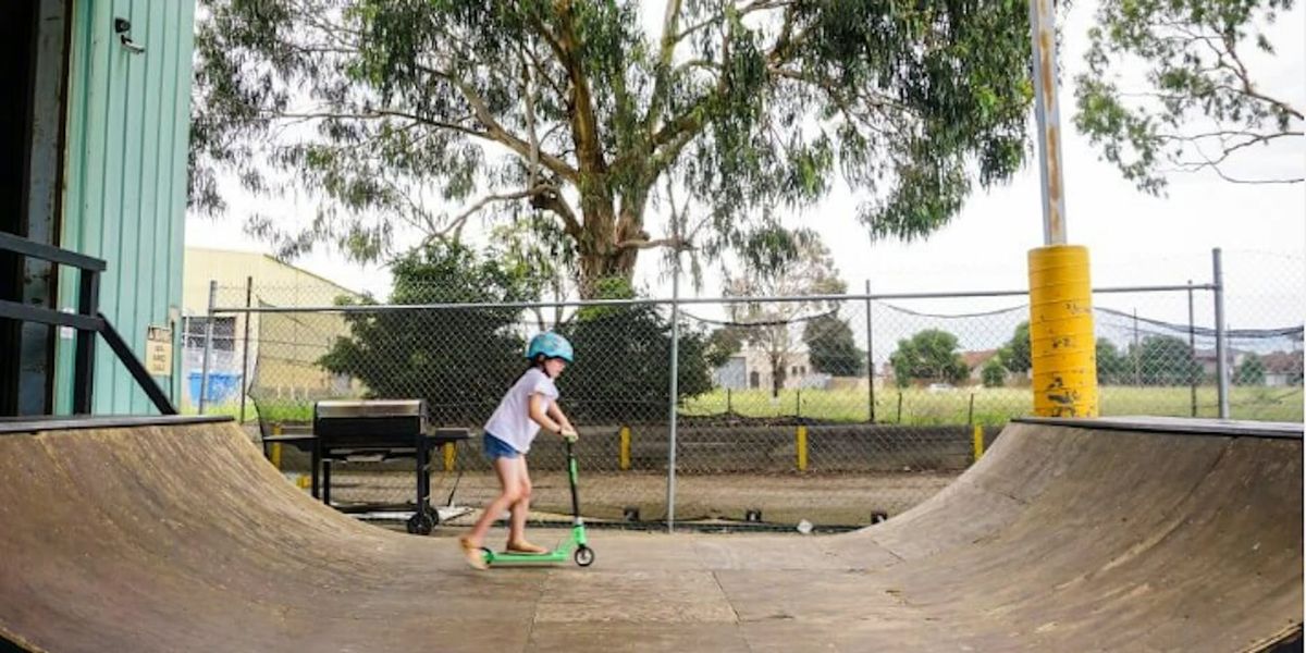 A&H Freestyle scooter  - skate park clinic