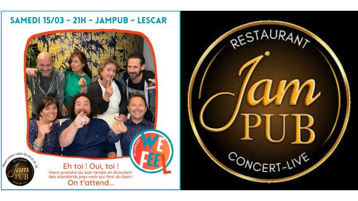 We Feel en concert au JamPub