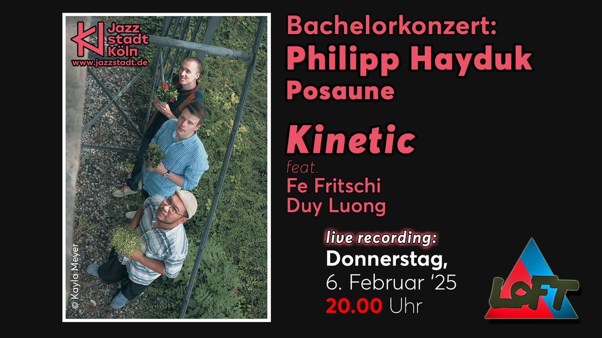 Bachelorkonzert: Philipp Hayduk \u2013 Posaune | Kinetic | live recording 