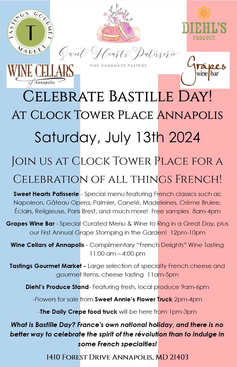 Bastille Day at Clock Tower Place