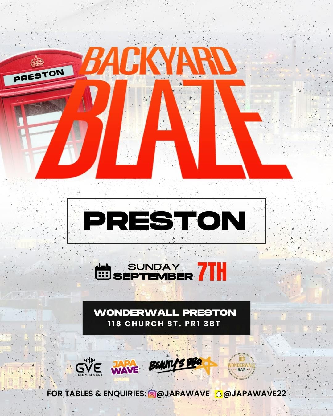 Backyard Blaze Preston