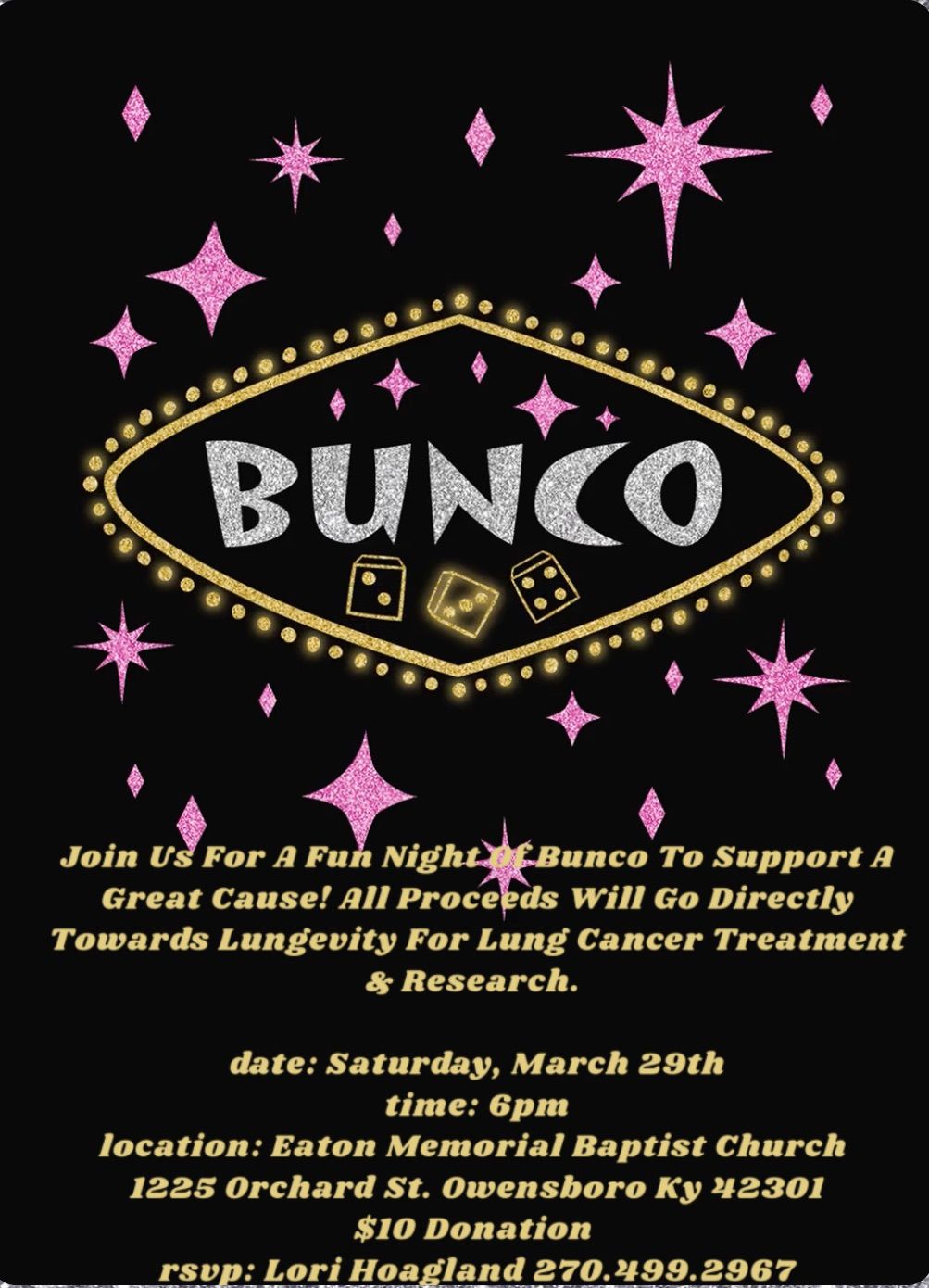 Charity Bunco