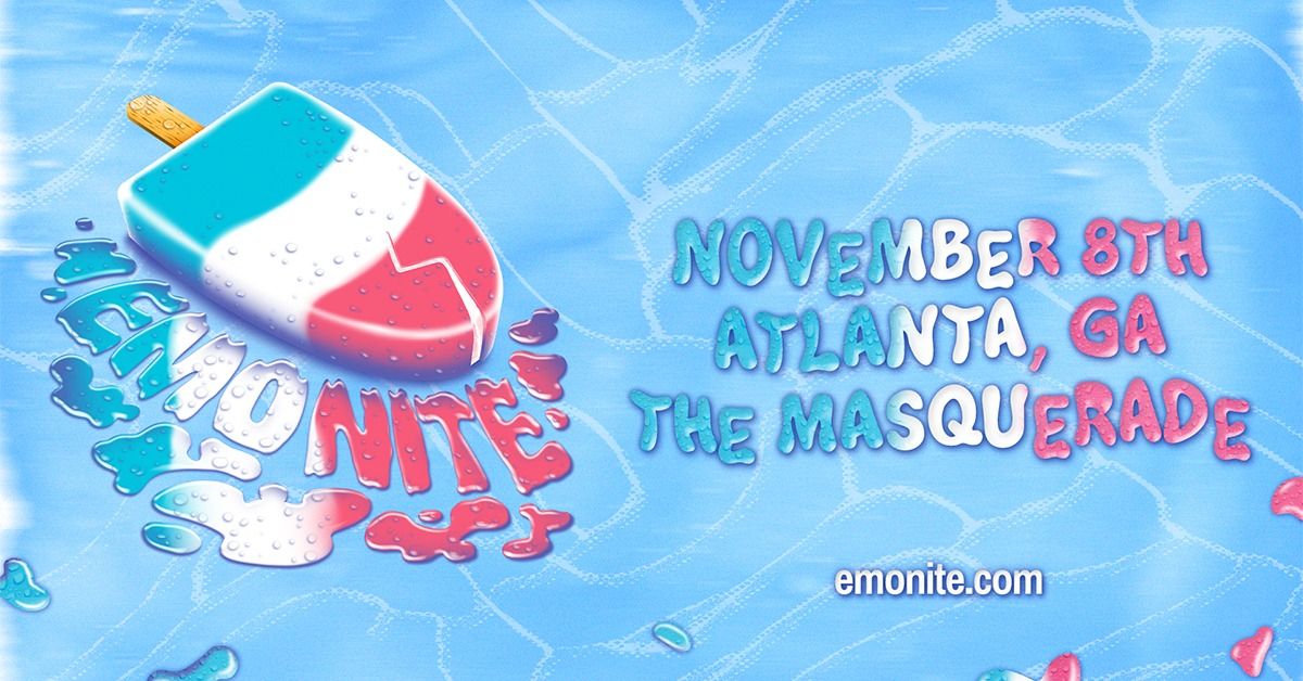  Emo Nite at THE MASQUERADE, ATLANTA, GA (18+) 