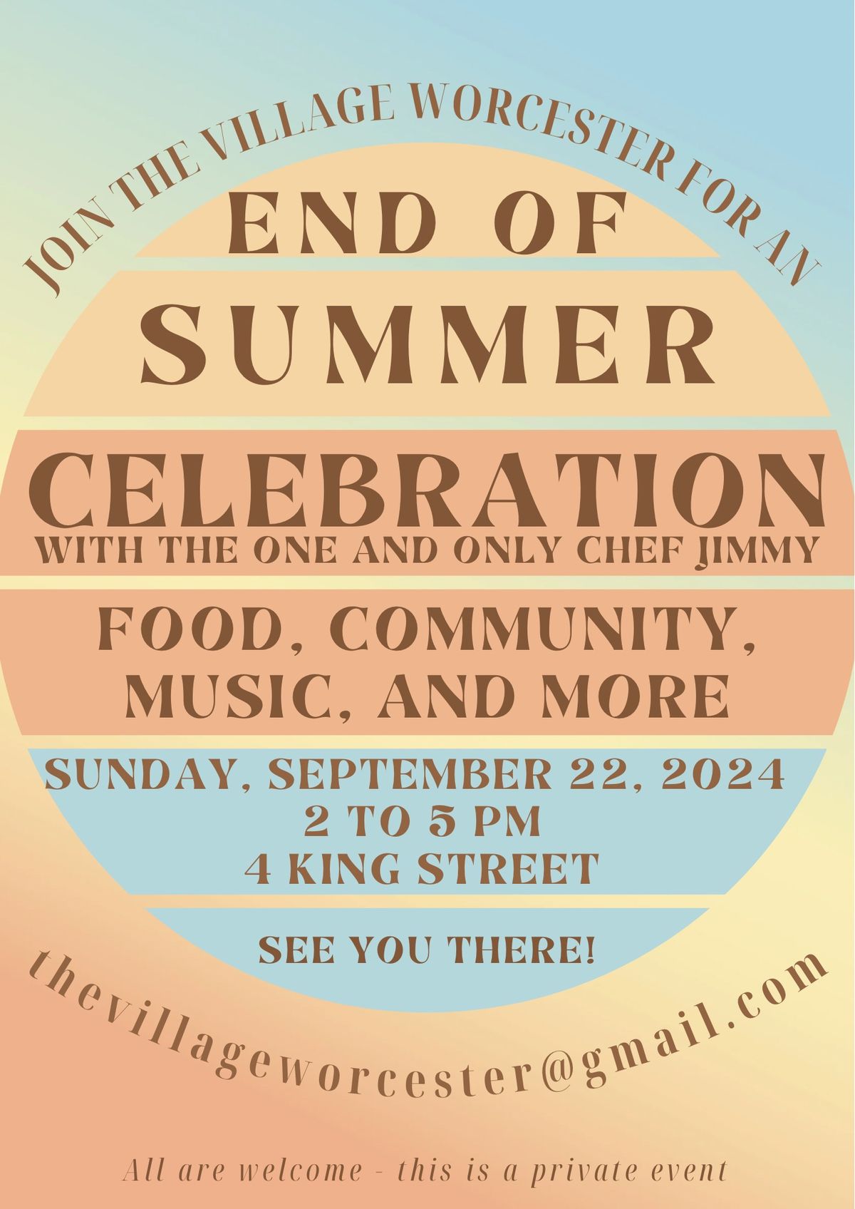 End of Summer Celebration at The Village